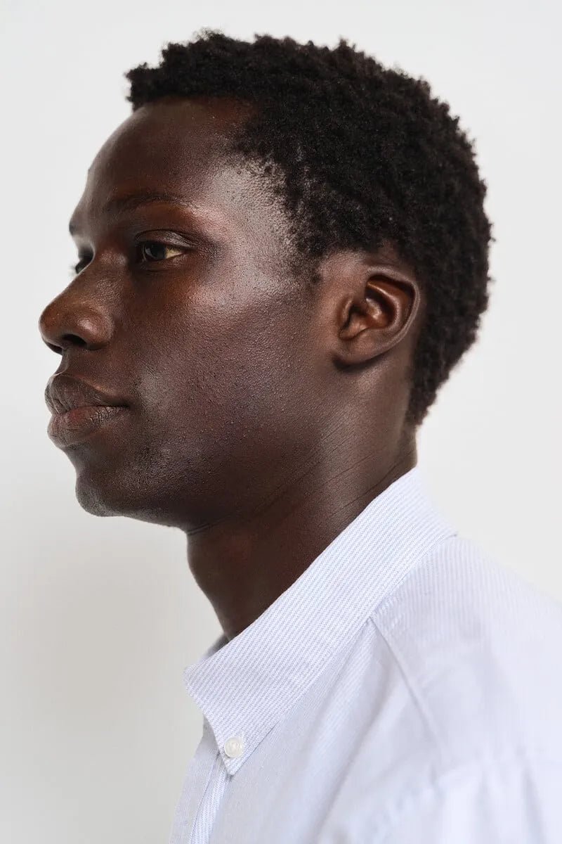 SPRINGFIELD Striped Oxford Shirt - BLUE - Smgarment's