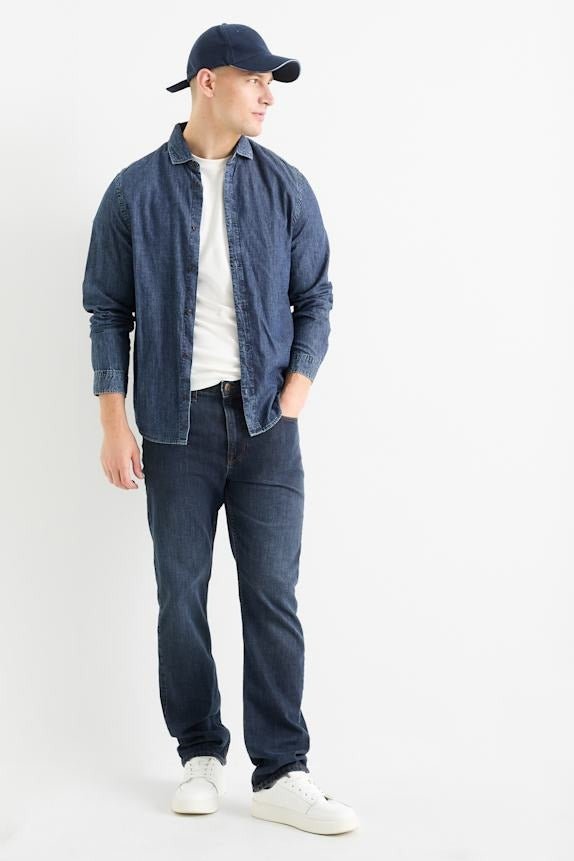 Straight Jeans LYCRA - Smgarment's