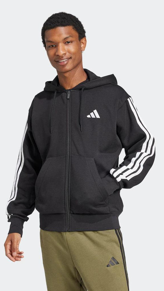 STRIPES FLEECE HOODIE - SMgarment's