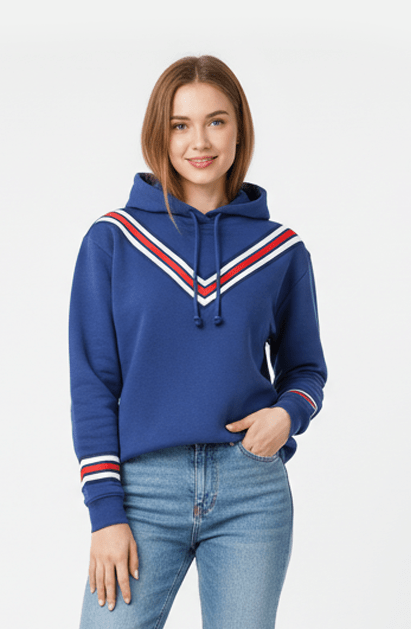 SUGARHILL BRIGHTON Retro 70s Sports Hoodie - Smgarment's