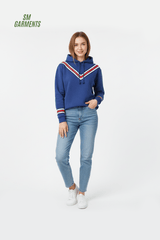 SUGARHILL BRIGHTON Retro 70s Sports Hoodie - Smgarment's