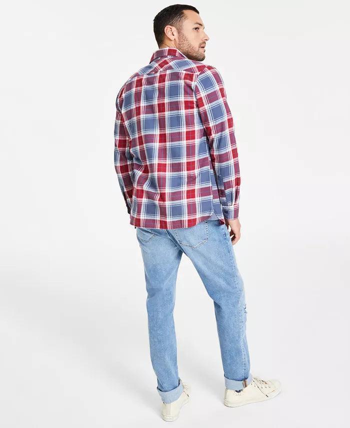 SUN + STONE Men's Melbourne Slim - Fit Destroyed Jeans - SMgarment's