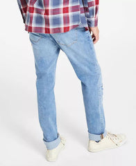 SUN + STONE Men's Melbourne Slim - Fit Destroyed Jeans - SMgarment's