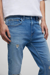 Super Skinny Jeans Ripped Style - SMgarment's