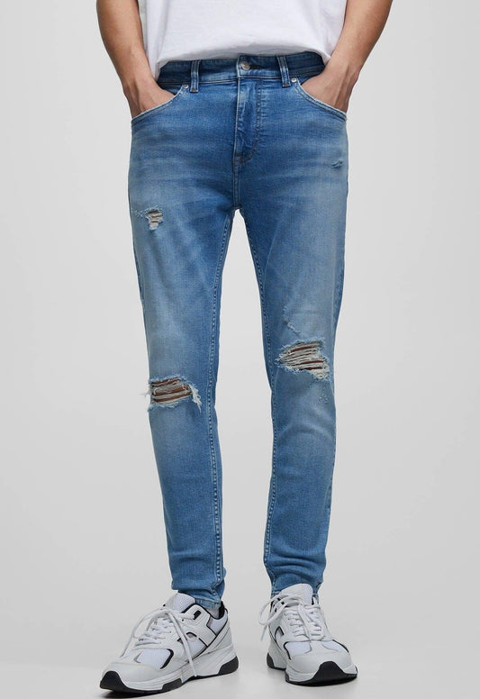 Super Skinny Jeans Ripped Style - SMgarment's