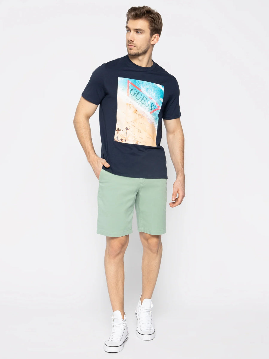 T-shirt Navy Blue Regular Fit - Smgarment's