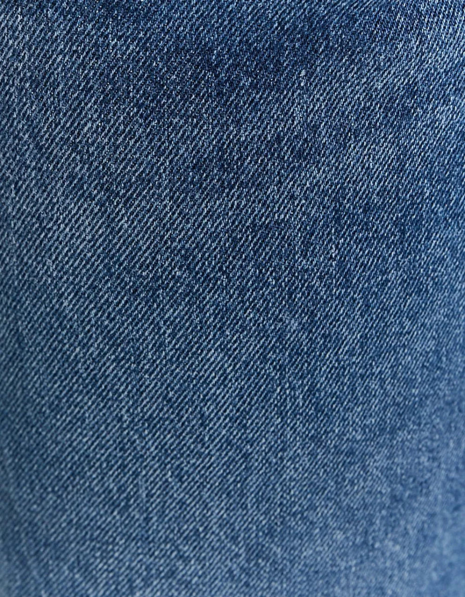 TALLY WEIJL Dark Blue High Waist Straight Leg Jeans - Smgarment's