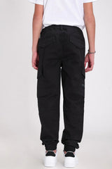 TEDDY SMITH Cargo Pants With Cuffed Hem - SMgarment's