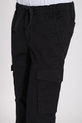 TEDDY SMITH Cargo Pants With Cuffed Hem - SMgarment's