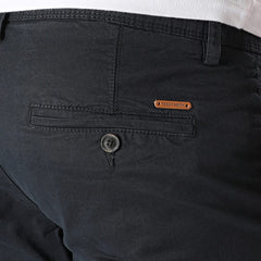 TEDDY SMITH Chino Cut Bermuda Shorts (NAVY BLUE) - Smgarment's