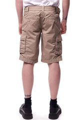TEDDY SMITH MEN CARGO BEIGE DUNE Shorts - Smgarment's
