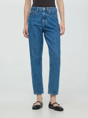 TERRANOVA Medium Denim Blue Mom Fit Jeans - Smgarment's
