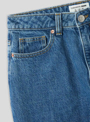 TERRANOVA Medium Denim Blue Mom Fit Jeans - Smgarment's