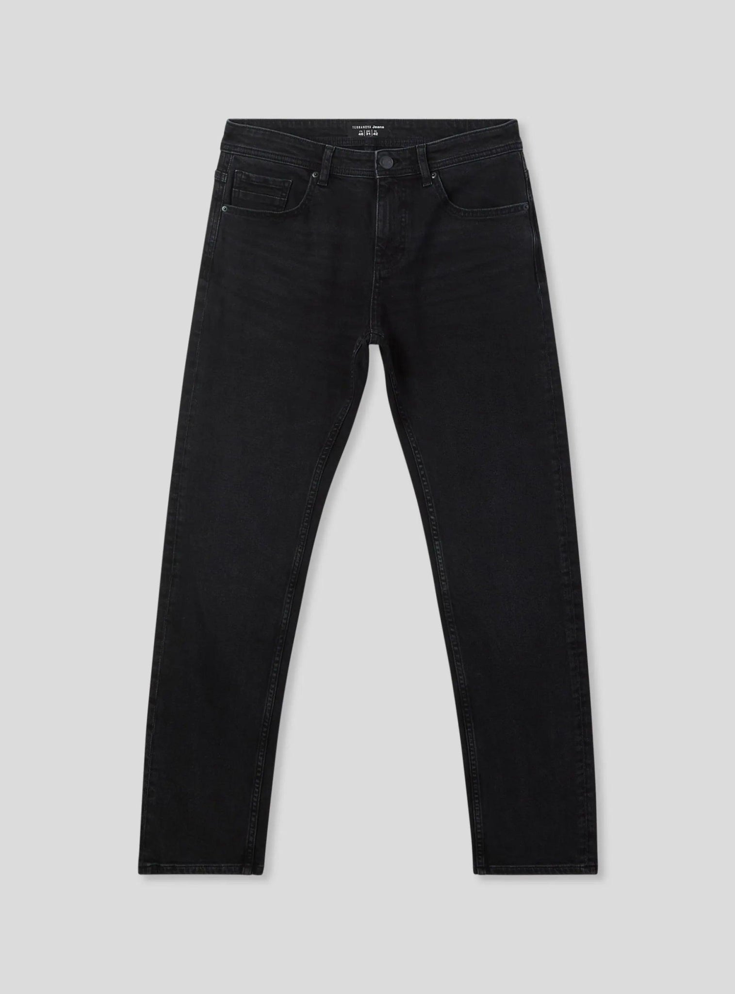 TERRANOVA REGULAR NERO JEANS - SMgarment's