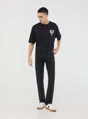 TERRANOVA REGULAR NERO JEANS - SMgarment's
