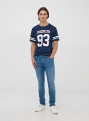 TERRANOVA Skinny jeans Middle blue denim - SMgarment's