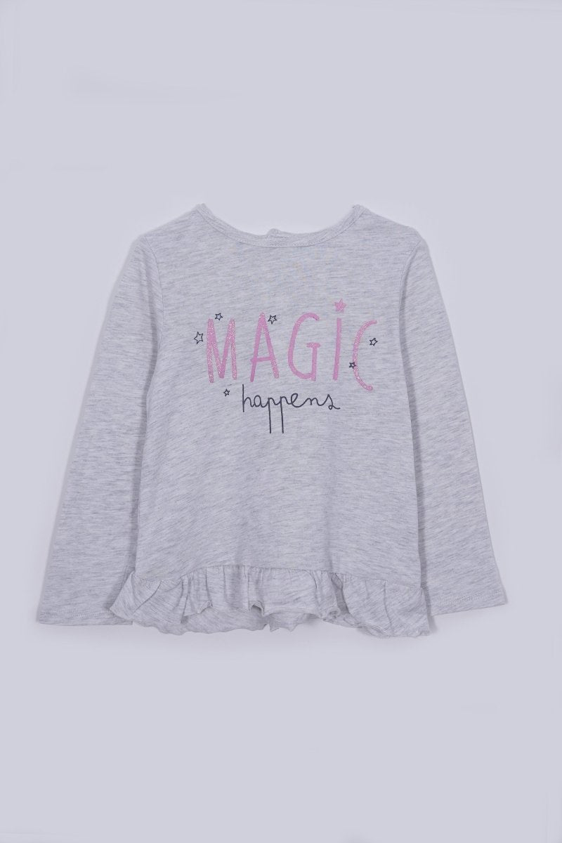 TEX BABY PRINTED LONG SLEEVES TEE - Smgarment's