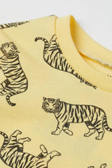 Tiger Cotton T-shirt - SMgarment's