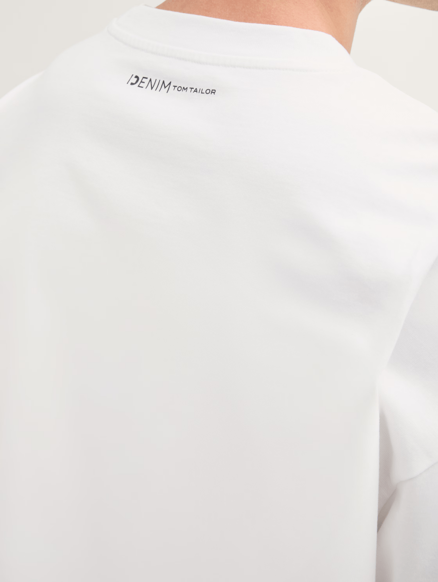 TOM TAILOR Denim Male Oversized T-shirt - Smgarment's