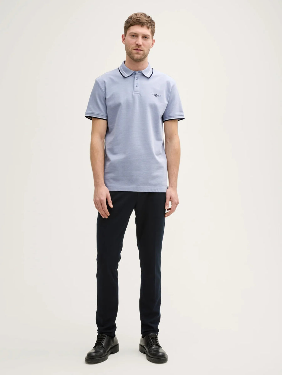 TOM TAILOR Piqué Polo Shirt With Stretch - Smgarment's