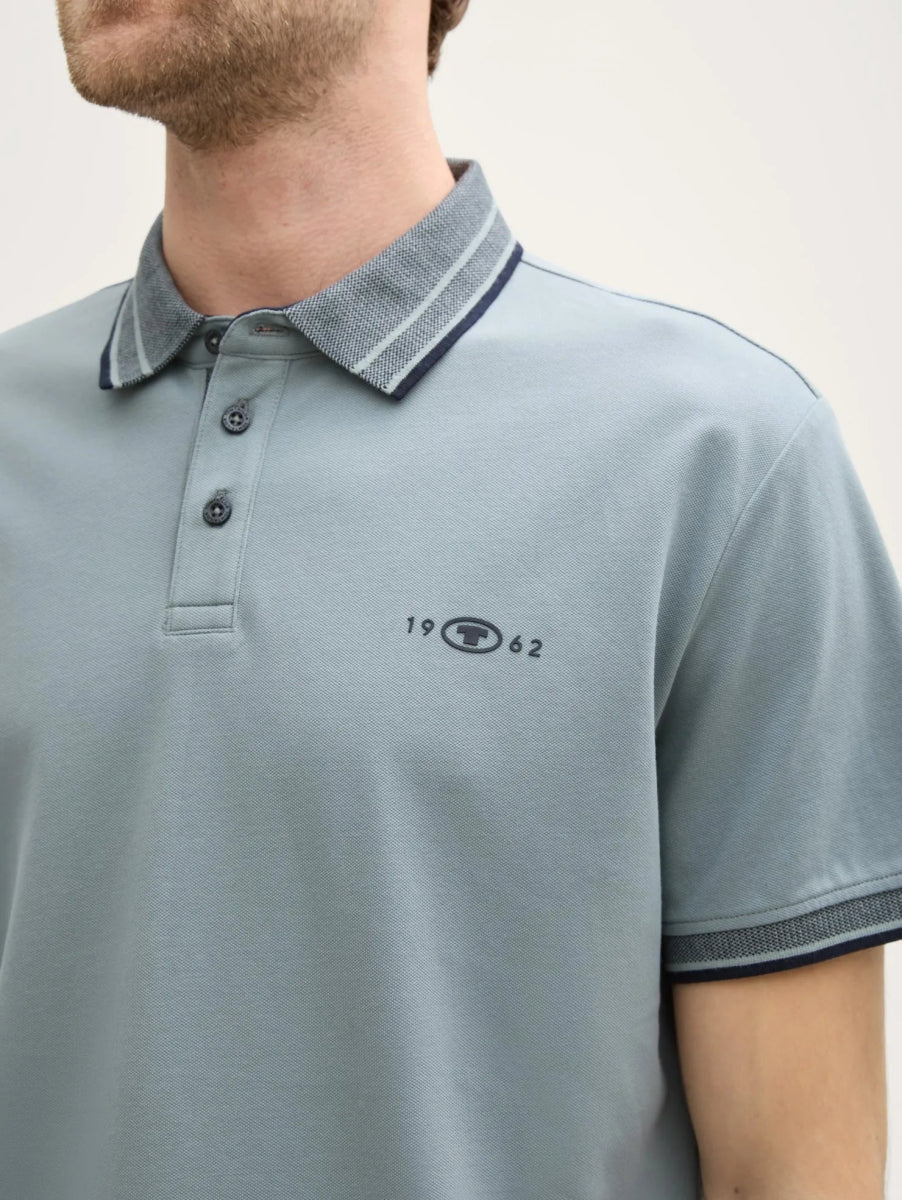 TOM TAILOR Piqué Polo Shirt With Stretch - Smgarment's