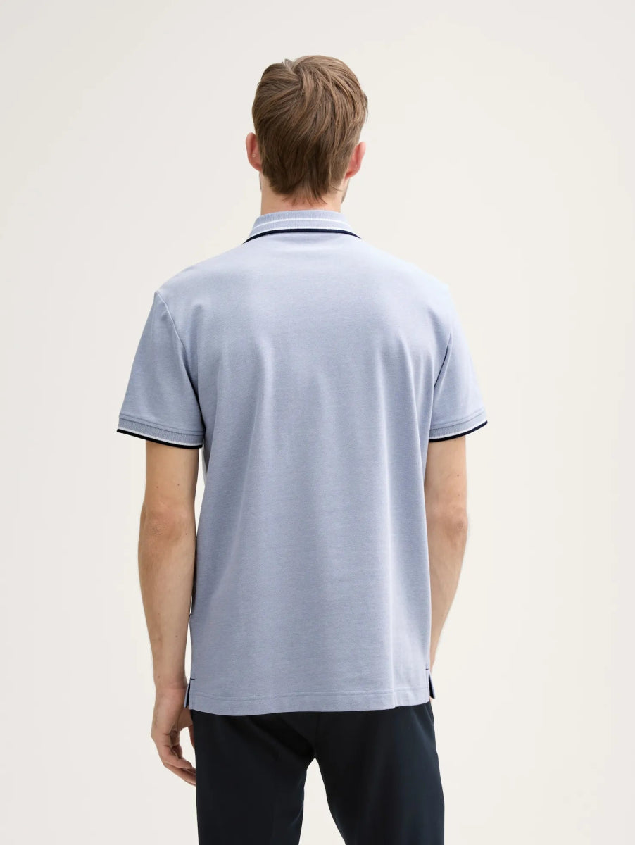 TOM TAILOR Piqué Polo Shirt With Stretch - Smgarment's