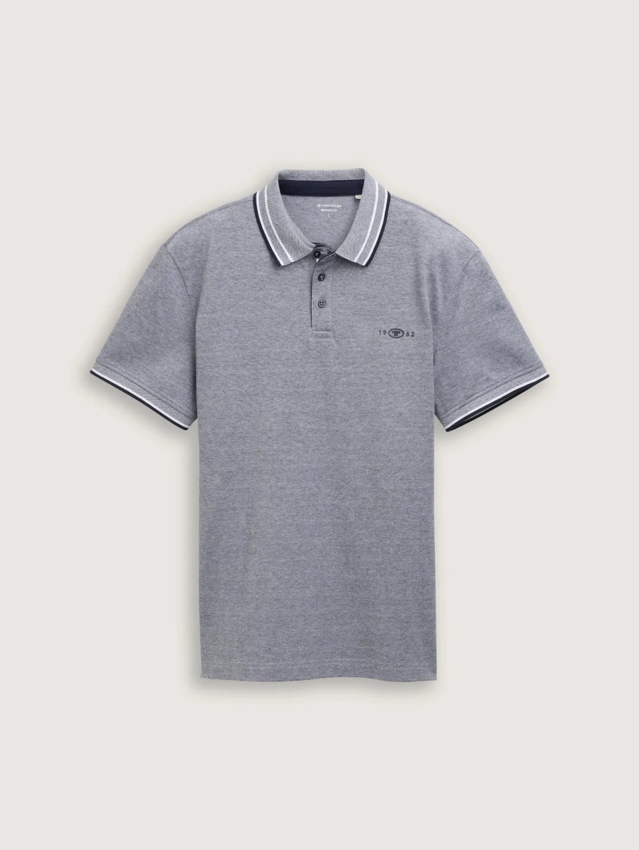 TOM TAILOR Piqué Polo Shirt With Stretch - Smgarment's