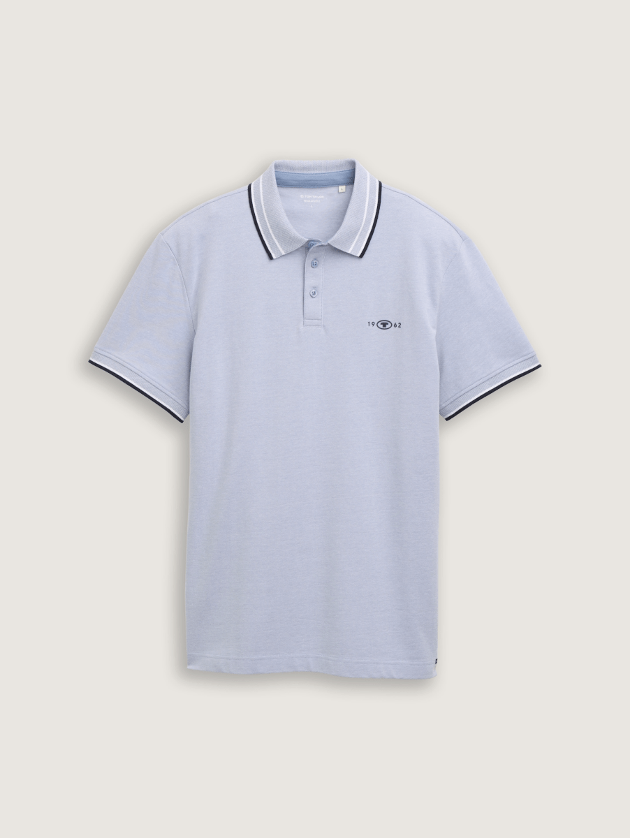 TOM TAILOR Piqué Polo Shirt With Stretch - Smgarment's