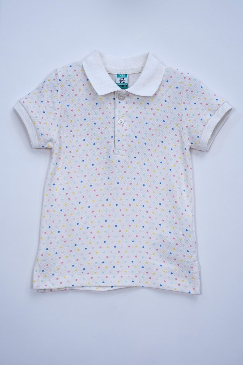 TOP TOP Boys Printed Polo T Shirt - Smgarment's
