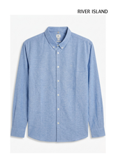 River Island Long Sleeve Oxford Shirt