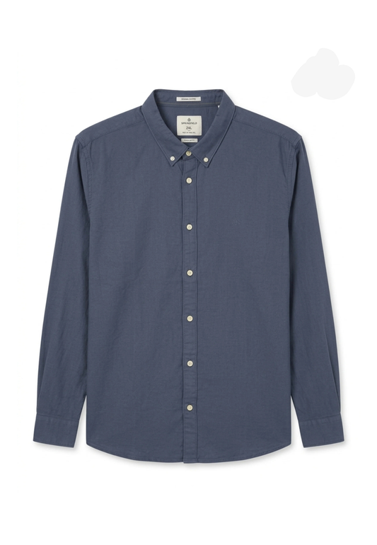 Men Regular Colored Oxford Shirt
