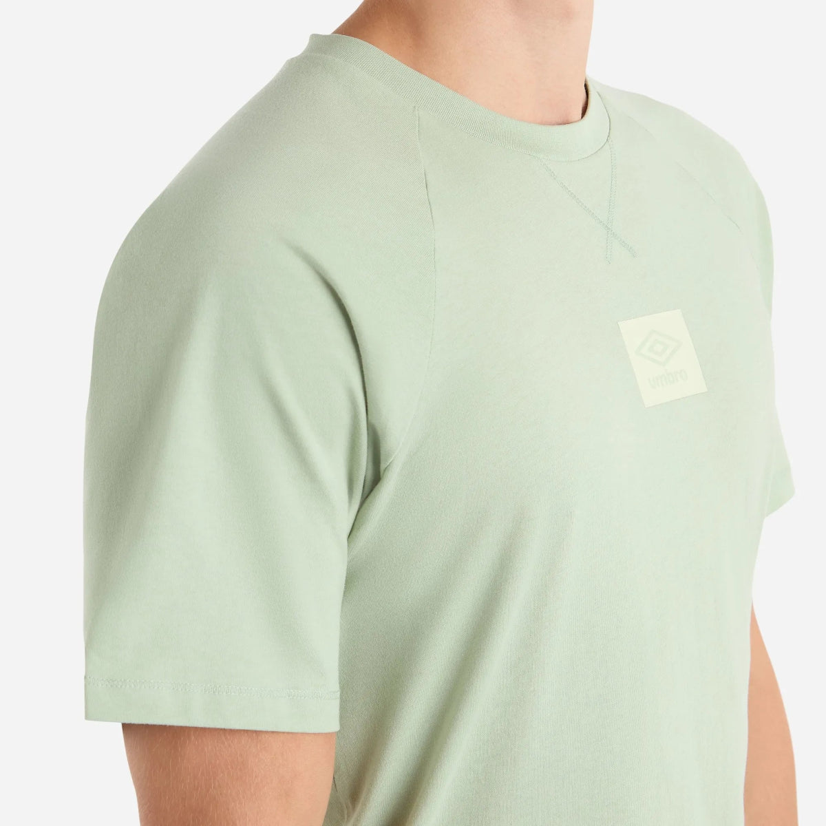 Umbro Small Logo Tee Frosty Green - Smgarment's