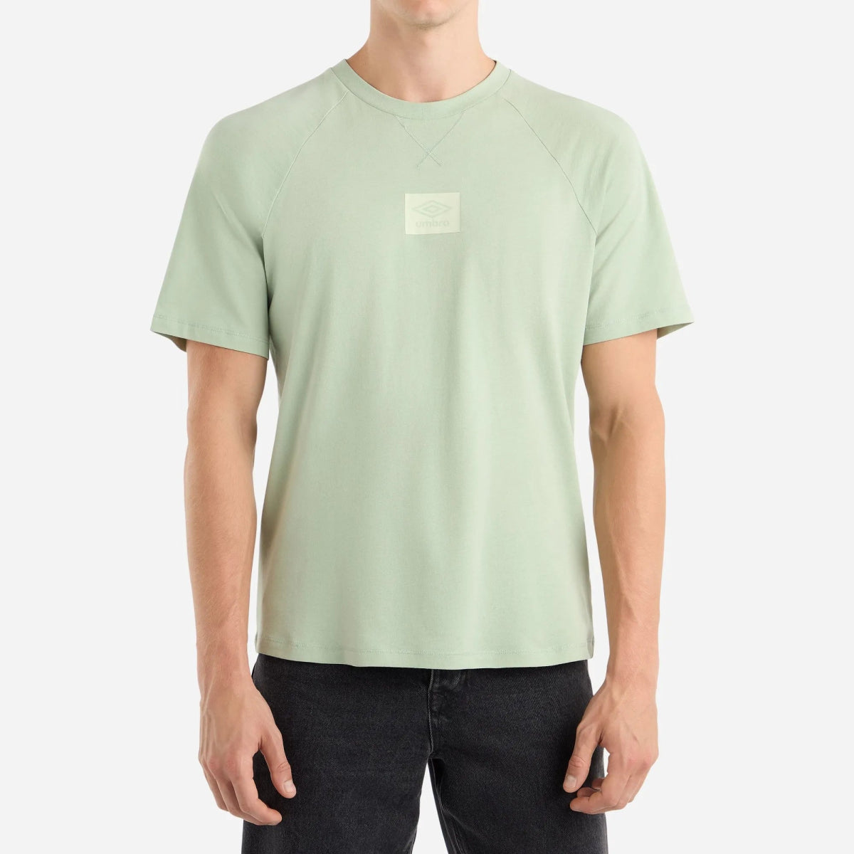 Umbro Small Logo Tee Frosty Green - Smgarment's