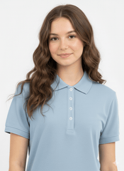 UP2FASHION Solid Polo Neck T-Shirt - Smgarment's