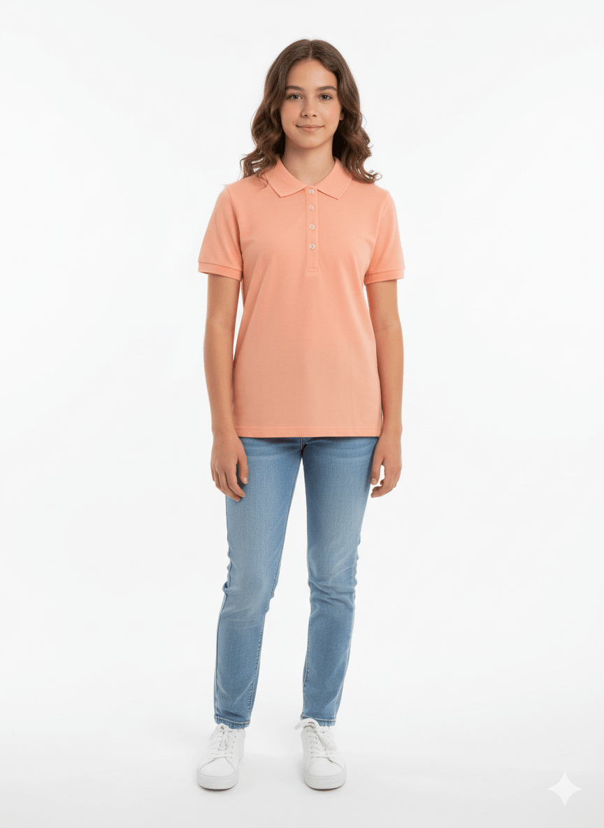 UP2FASHION Solid Polo Neck T-Shirt - Smgarment's