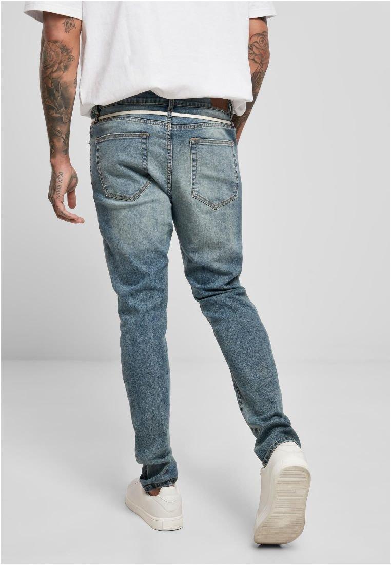 URBAN CLASSIC Slim Fit Drawstring Jeans - SMgarment's