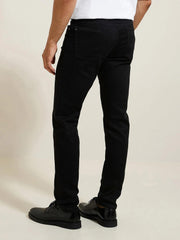 Urbanflex 4 Length Slim Jeans - Black - SMgarment's