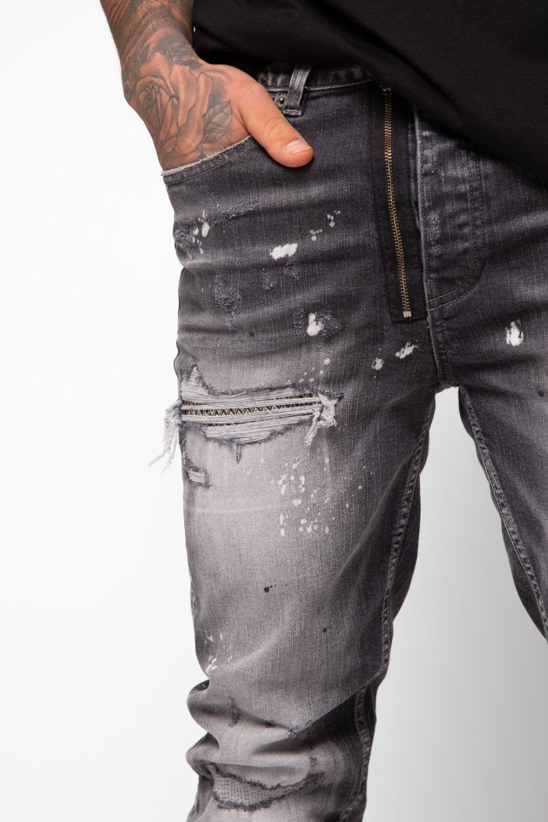 VALERE MILANO GIANNI JEAN BLACK - Smgarment's