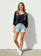 VENCA WOMEN'S FULL SLEEVE T - SHIRT - Smgarment's