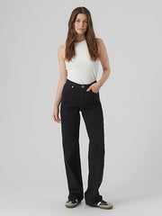 Vero Moda VMTESSA High rise Straight Fit Jeans - Smgarment's
