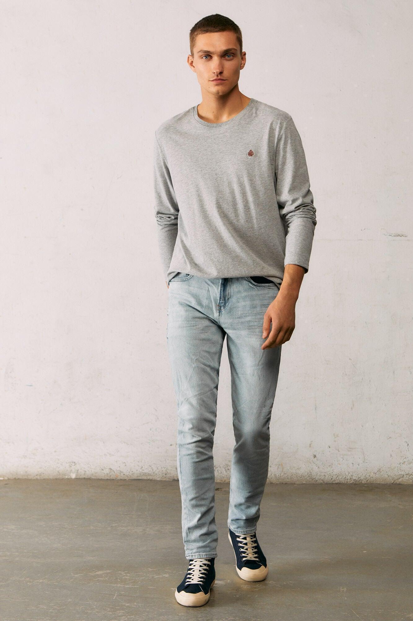 Very light wash slim jeans - SMgarment's