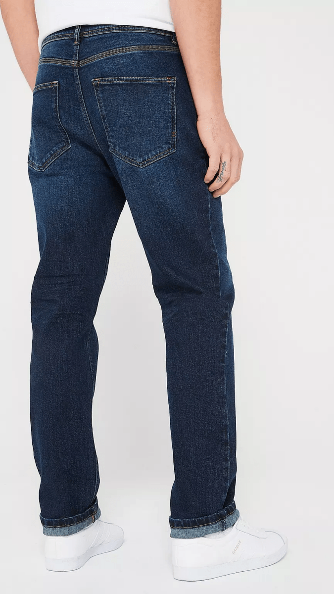 Very Man Straight Jeans With Stretch - Vintage Wash - Smgarment's