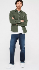 Very Man Straight Jeans With Stretch - Vintage Wash - Smgarment's