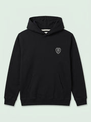 BOYS BRANDED ' Classic Black Pullover Hoodie with Front Pocket