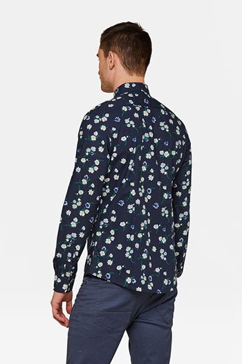 WE FASHION Slim fit bloemendessin overhemd - SMgarment's