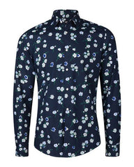 WE FASHION Slim fit bloemendessin overhemd - SMgarment's