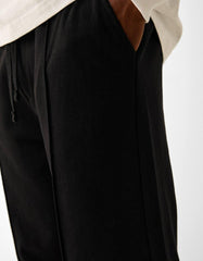 Wide - leg interlock pants - SMgarment's