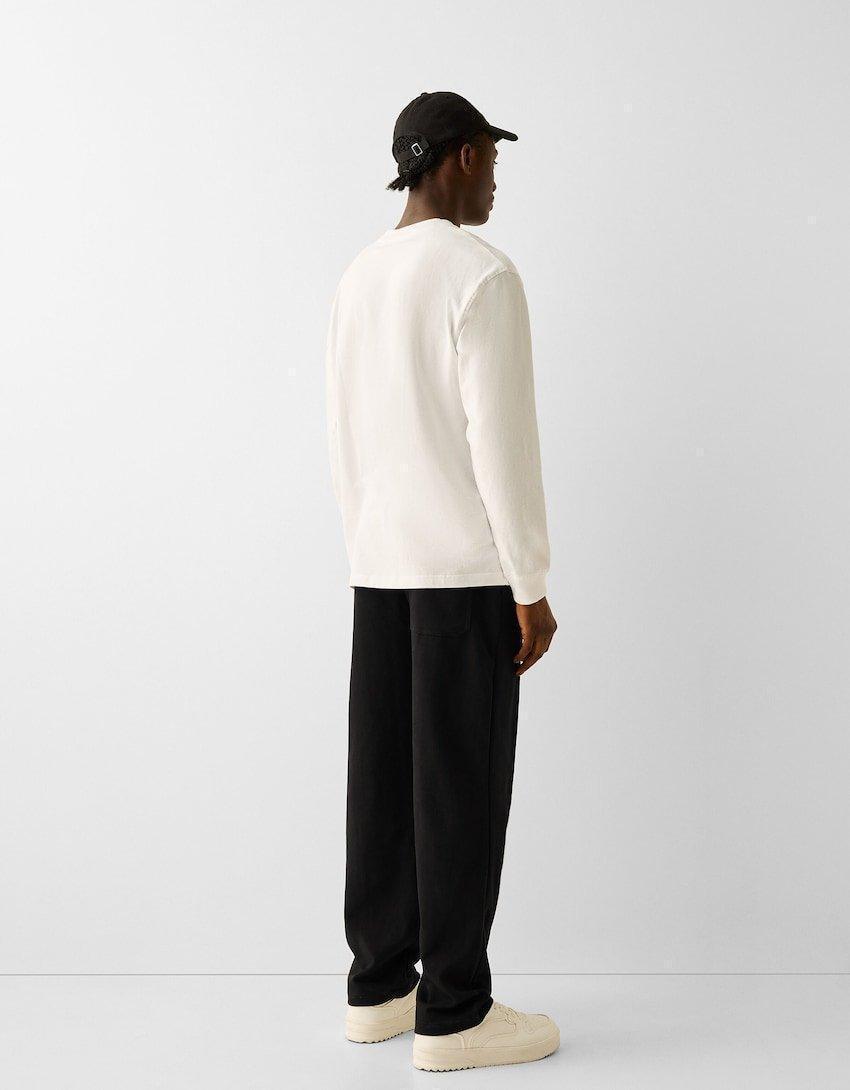 Wide - leg interlock pants - SMgarment's