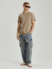 Wide leg jeans with patch pockets - SMgarment's
