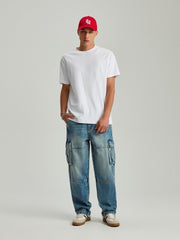 Wide leg jeans with patch pockets - SMgarment's